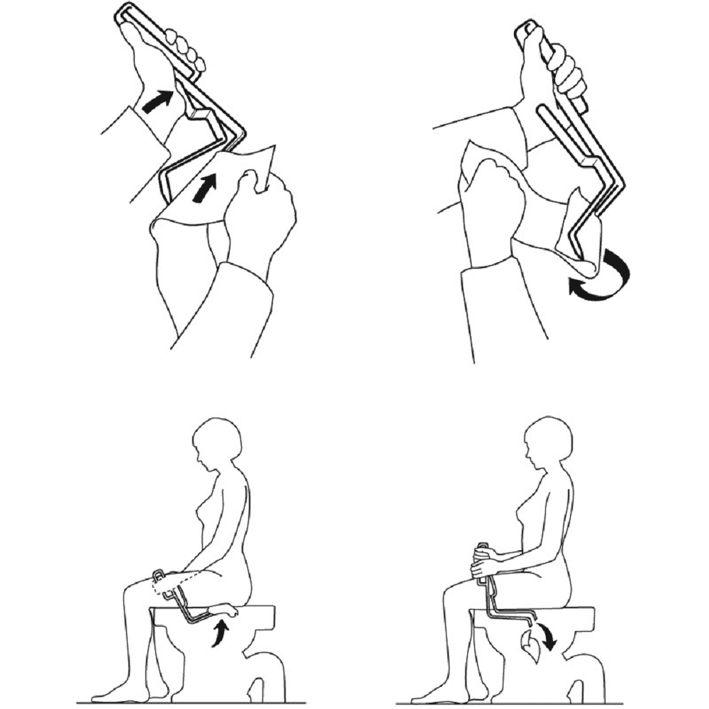 Etac Torkel Toilet Paper Tongs