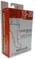 Core-Spun Unisex Socks Mild Support 15-20mmHg Regular White Large
