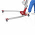 Molift MRS Wall Mounted Traverse Trolley Set RH112 Includes 2 Trolleys and 4 End Stoppers