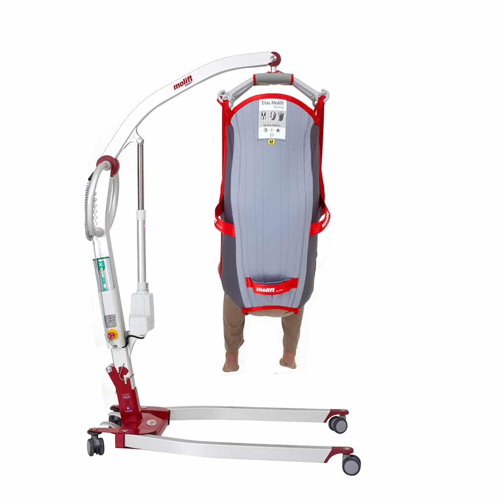 Molift MRS Wall Mounted Traverse Trolley Set RH112 Includes 2 Trolleys and 4 End Stoppers