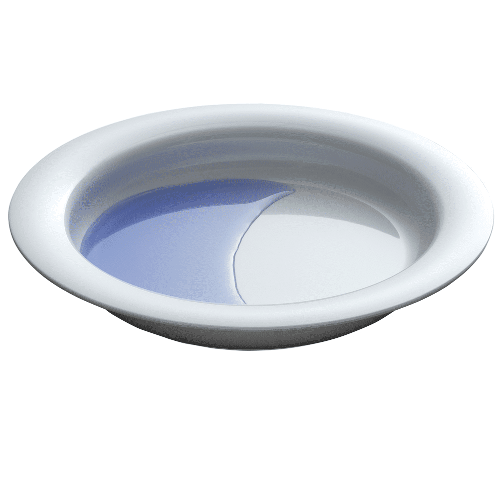 Ornamin Vital Plate with Sloped Base