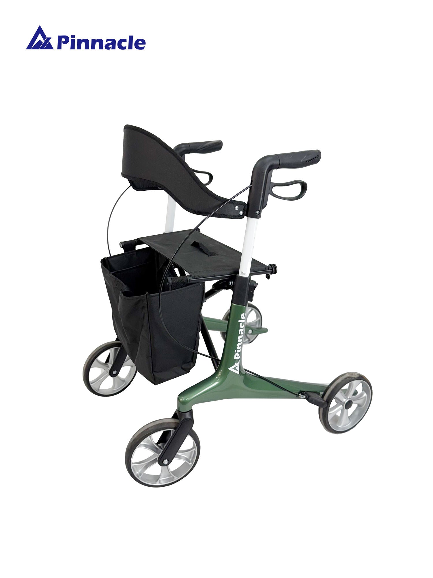 Pinnacle Ultraflex Rollator Red Green Black