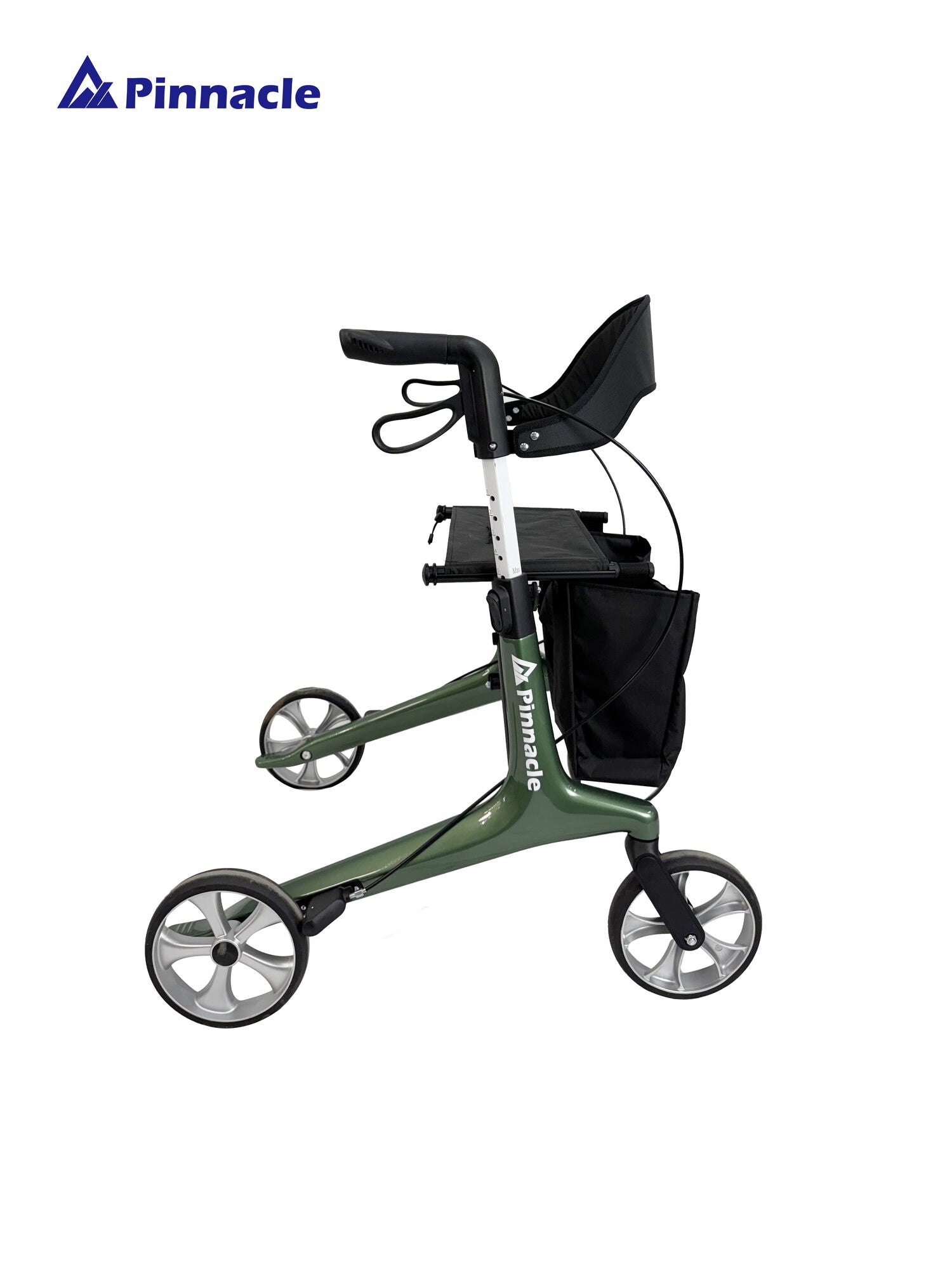 Pinnacle Ultraflex Rollator Red Green Black